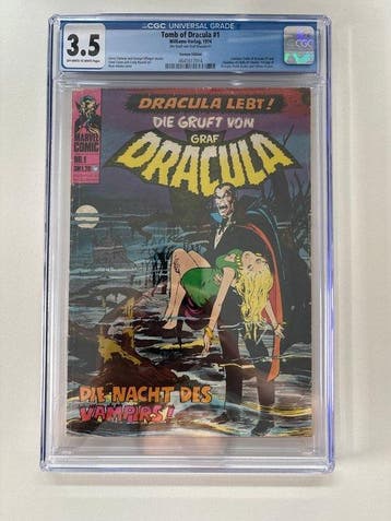 Tomb of Dracula, Die Gruft von Graf Dracula 1 - Die Gruft, Nieuw