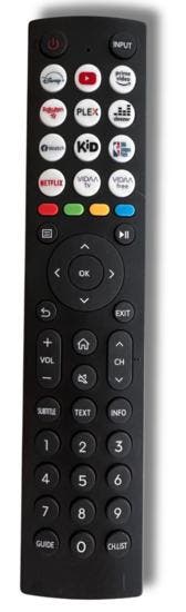 Universele afstandsbediening voor Hisense Smart TV - Vidaa, Verzenden, Nieuw