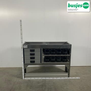 Aluca bedrijfswageninrichting 1255x420x950mm (2956), Ophalen of Verzenden