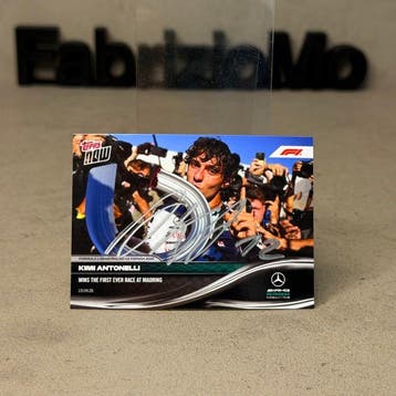 Mercedes - Topps Now - Spain GP 2026 Wins the first ever, Nieuw