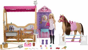 Barbie Mysteries The Great Horse Chase - Paard Droomstal, Ophalen of Verzenden, Nieuw