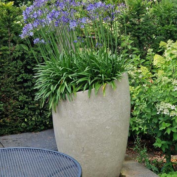 Ares L 66x66x90 cm Off-White, Verzenden, Nieuw, Rond, Beton