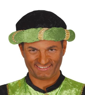 Groene tulband Sultan, Ophalen of Verzenden, Nieuw