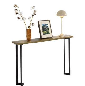Consoletafel – Landelijk Design met Metalen Frame, 120x20cm, Antiek en Kunst, Verzenden