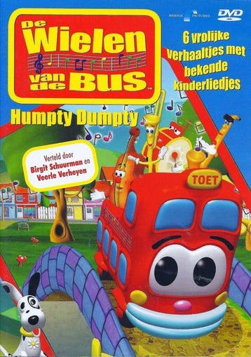 De Wielen Van De Bus humpty Dumpty (dvd tweedehands film), Ophalen of Verzenden, Zo goed als nieuw