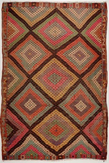 Usak - Vloerkleed - 260 cm - 164 cm - Vintage Turkse Oushak