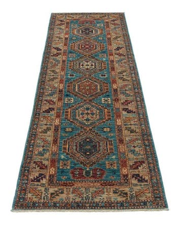 Kazak - Meisterstück - Nieuw - Loper - 208 cm - 73 cm, Huis en Inrichting, Stoffering | Tapijten en Kleden, Nieuw