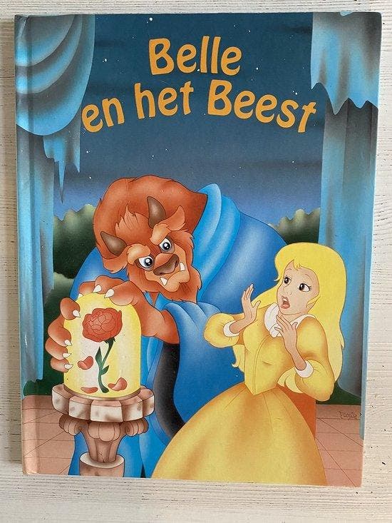 Belle en het Beest - Baiocchi, Boeken, Kinderboeken | Jeugd | onder 10 jaar, Gelezen, Verzenden