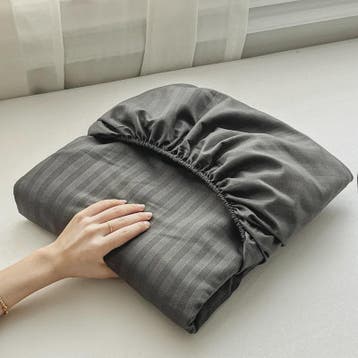 Zachte Hoeslaken met Elastische Band - Effen Kleur - 90-180x, Verzenden, Nieuw