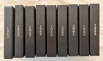 Canada. Elizabeth II. 1983-1995 (9 Complete Proof Sets)