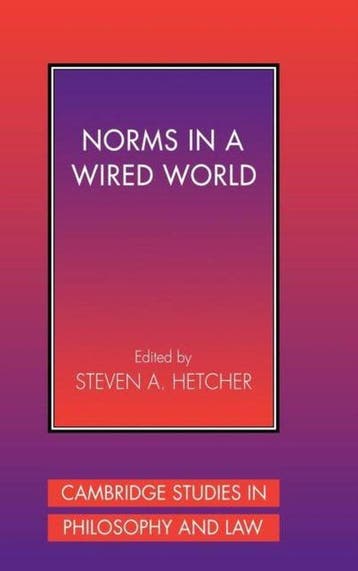Cambridge Studies in Philosophy and Law - Steven A. Hetcher, Verzenden, Zo goed als nieuw, Steven A. Hetcher