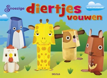 Snoezige diertjes vouwen 9789044733167, Verzenden, Gelezen