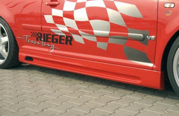 Zijskirts VW Golf IV Rieger met uitsnede, Ophalen of Verzenden, Nieuw