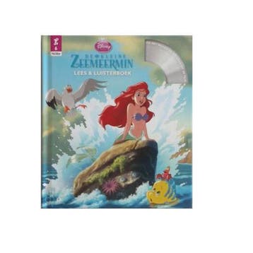 De Kleine Zeemeermin - Lees & Luisterboek - Disney, Boeken, Verzenden, Zo goed als nieuw, Disney