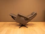Sta op en relaxfauteuil met 5 motoren in echt leder!, Ophalen of Verzenden, Nieuw, Leer, 50 tot 75 cm