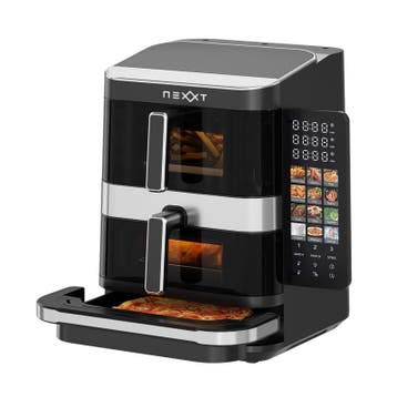 Nexxt airfryer 2-in-1 met pizzaoven - CO220925 | 2800 watt, Verzenden, Nieuw