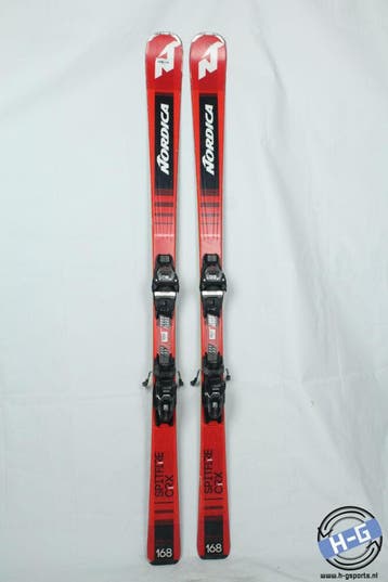 Refurbished - Ski - Nordica Doberman spitfire CRX - 168, 160 tot 180 cm, Gebruikt, Ophalen of Verzenden, Nordica