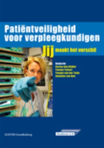 Patiëntveiligheid voor verpleegkundigen 9789035232112, Verzenden, Zo goed als nieuw, Karien den Ridder