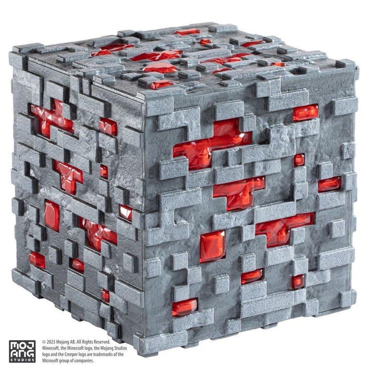 Minecraft: Illuminating Redstone Ore Cube, Spelcomputers en Games, Spelcomputers | Overige Accessoires, Verzenden
