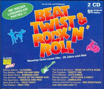 cd - Various - Beat, Twist &amp; Rock N Roll, Verzenden, Zo goed als nieuw