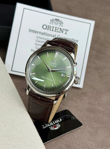 Orient - Bambino Date Automatic Green - Zonder minimumprijs, Nieuw
