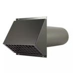 Thermoduct geveldoorvoer Ø125mm, Verzenden, Nieuw in verpakking