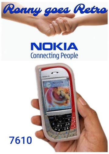Nokia 7610 - Mobiele telefoon (1) - Met reprobox, Nieuw