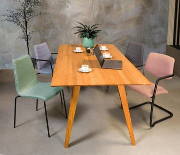 Workliving Verona eetkamerstoel/vergaderstoel - wolvilt F..., Verzenden, Nieuw in verpakking