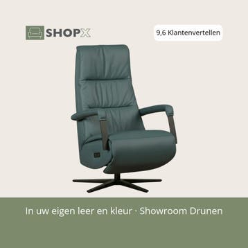 Leren sta-op-stoel Core - Toledo Whale (blauw/grijs) -, Huis en Inrichting, Bohemian, Industrieel, Modern, Scandinavisch, Nieuw