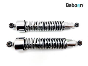 Achter Schokbreker Set Harley-Davidson XLH 1200 C Custom, Verzenden, Gebruikt