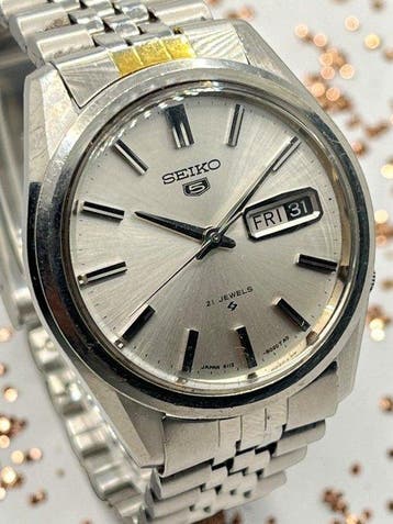Seiko - 5 Automatic - 21 Jewels - Date - 6119-8020 - Heren -