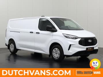 Ford Transit Custom 2.0TDCi Bestelbus 2024 L2 H1 Diesel, Auto's, Euro 6, Wit, Nieuw, Dealer onderhouden