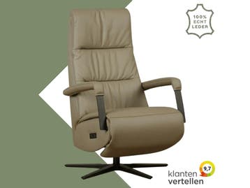 Leren sta-op-stoel Core - Toledo Mocca (taupe/bruin) -, Bohemian, Industrieel, Modern, Scandinavisch, Nieuw, Ophalen of Verzenden