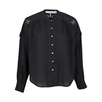 IRO • zwarte blouse Calisto • 34, Verzenden, Zwart, Nieuw, Maat 34 (XS) of kleiner
