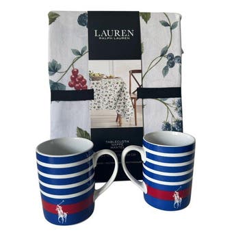 Lauren Ralph Lauren - Bretonblauw - Tafelkleed (3) - 264 cm