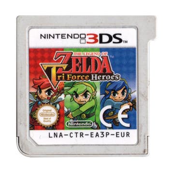 3DS The Legend of Zelda: Tri Force Heroes, Verzenden, Zo goed als nieuw