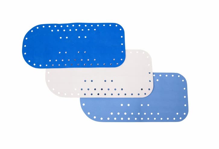 Badmat anti-slip blauw 75x35cm Atlantis, Diversen, Verpleegmiddelen, Nieuw, Ophalen of Verzenden
