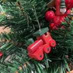 Ruhhy Set van 30 Houten Kersthangers - Rustieke Kerstboom..., Ophalen of Verzenden, Nieuw