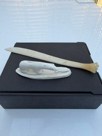 James Crow Colbourne - Inuit Style Polar Bear - Nanuq -