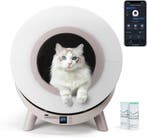 Automatische Kattenbak XXL - 80L - Zelfreinigende Kattenbak, Verzenden, Zo goed als nieuw