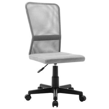 vidaXL Kantoorstoel 44x52x100 cm mesh stof grijs, Verzenden, Nieuw