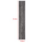 PVC laminaat zelfklevend set van 7 Night Oak 0,975 m², Huis en Inrichting, Stoffering | Vloerbedekking, Verzenden, Nieuw