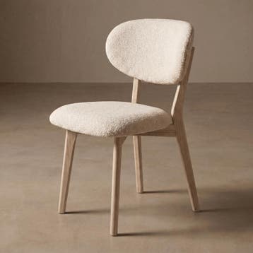 TOPPRIJS!! Eetkamerstoel Trapani | Japandi | Eiken frame, Ophalen of Verzenden, Nieuw, Hout, Japandi