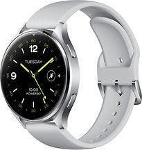Xiaomi Watch 2 46 mm zilver met silicone bandje wit [wifi], Verzenden, Zo goed als nieuw
