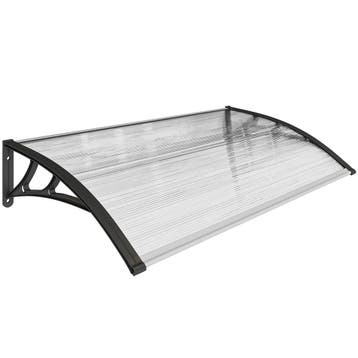 Vordach Für Haustür/Fenster, Wetterfest, Transparent, Alumin, Verzenden, Nieuw