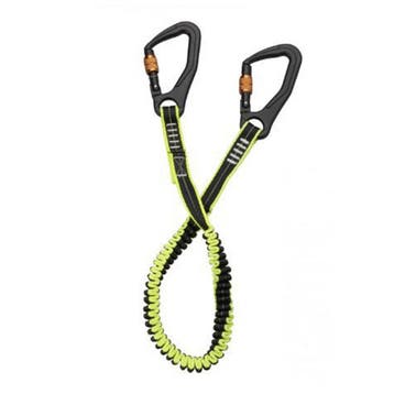 Plastimo Veiligheidslijn 2 Schroefhaken 1 - 1,5 mtr elastisc, Watersport en Boten, Ophalen of Verzenden, Nieuw