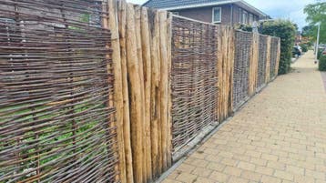 Wilgenmat, Bamboerol, Heidemat, Boomschorsrol &amp; Schermen, Tuin en Terras, Schuttingen, Ophalen, Nieuw, Overige materialen