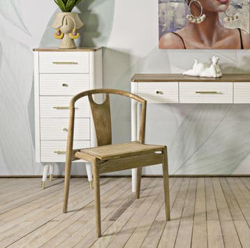 STOEL JAPAN -B- SET 2 STUKS CM 56X53X76, Ophalen of Verzenden, Nieuw