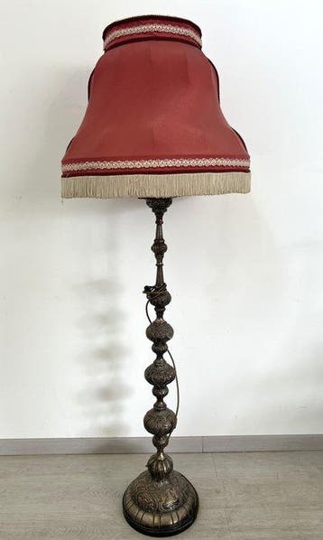 Manifattura Italiana - Staande lamp - Metaal, Textiel