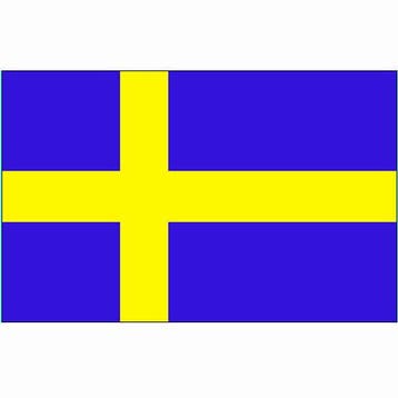 Zweedse vlag, vlag Zweden